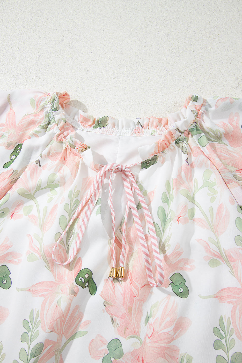 Floral Galaxy Pink Plus Size Mini Dress