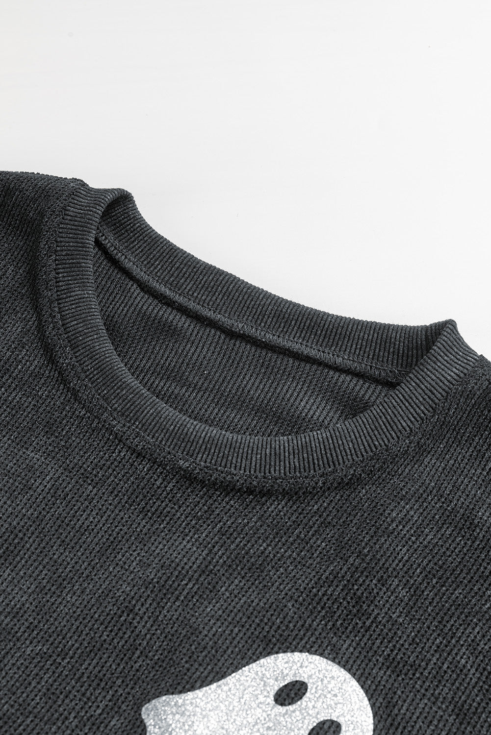 Galaxy Ghoul  Crew Neck Loose Sweatshirt