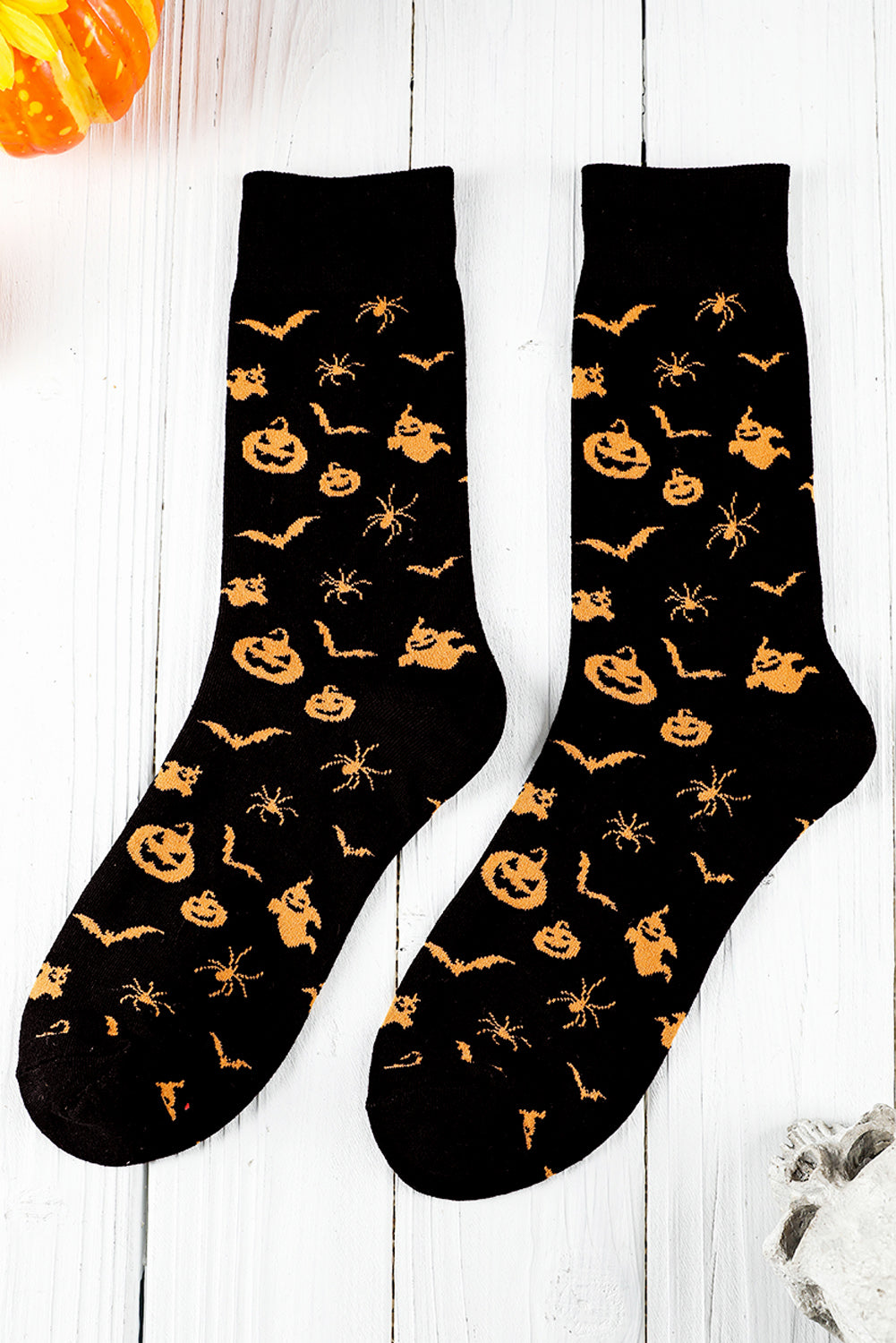 Cosmic- Boo Galaxy Funny Halloween Socks