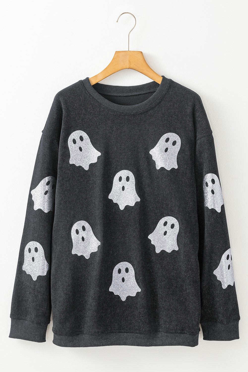 Galaxy Ghoul  Crew Neck Loose Sweatshirt