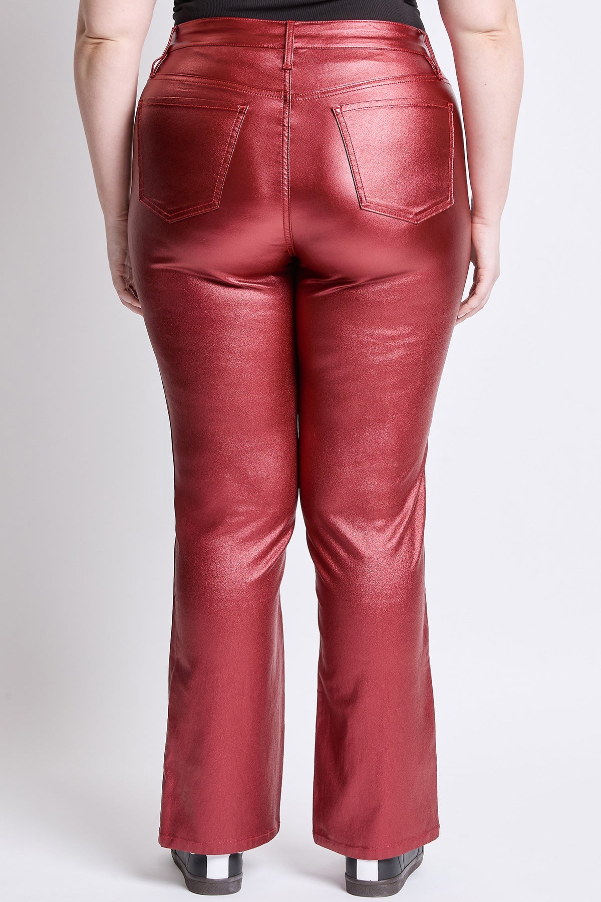 YMI Jeans  Plus Hyperstretch Straight Leg Metallic Pant