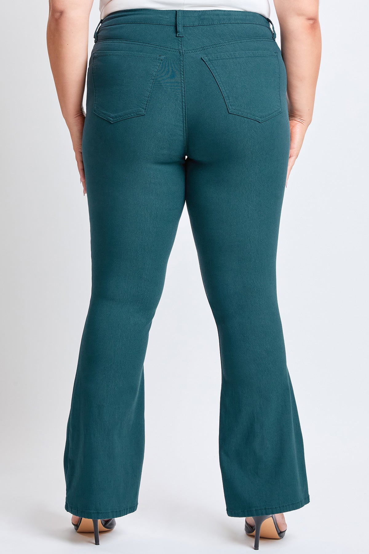 YMI Jeans Women's Plus Hyperstretch Flare Pants