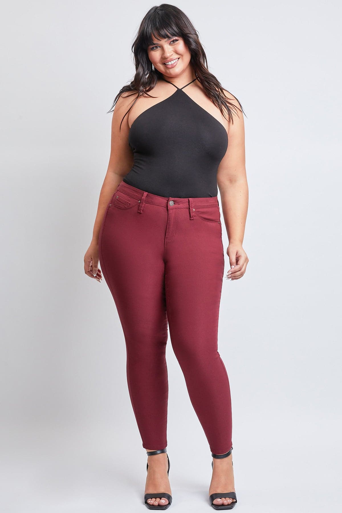 YMI Jeans Women's Plus Hyperstretch Skinny Pants