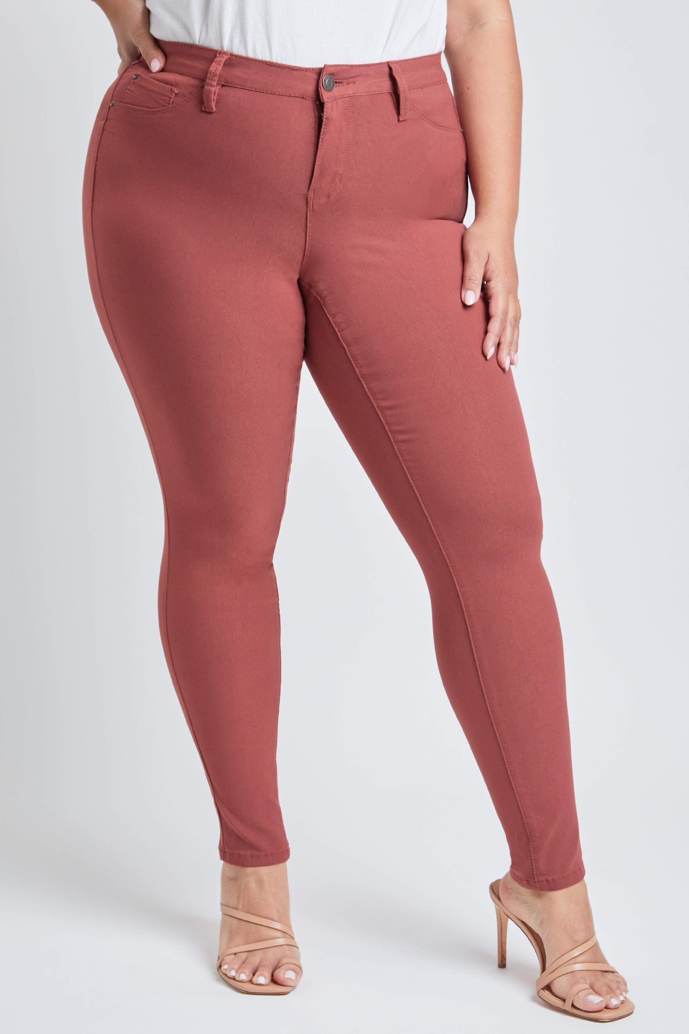 YMI Jeans Women's Plus Hyperstretch Skinny Pants