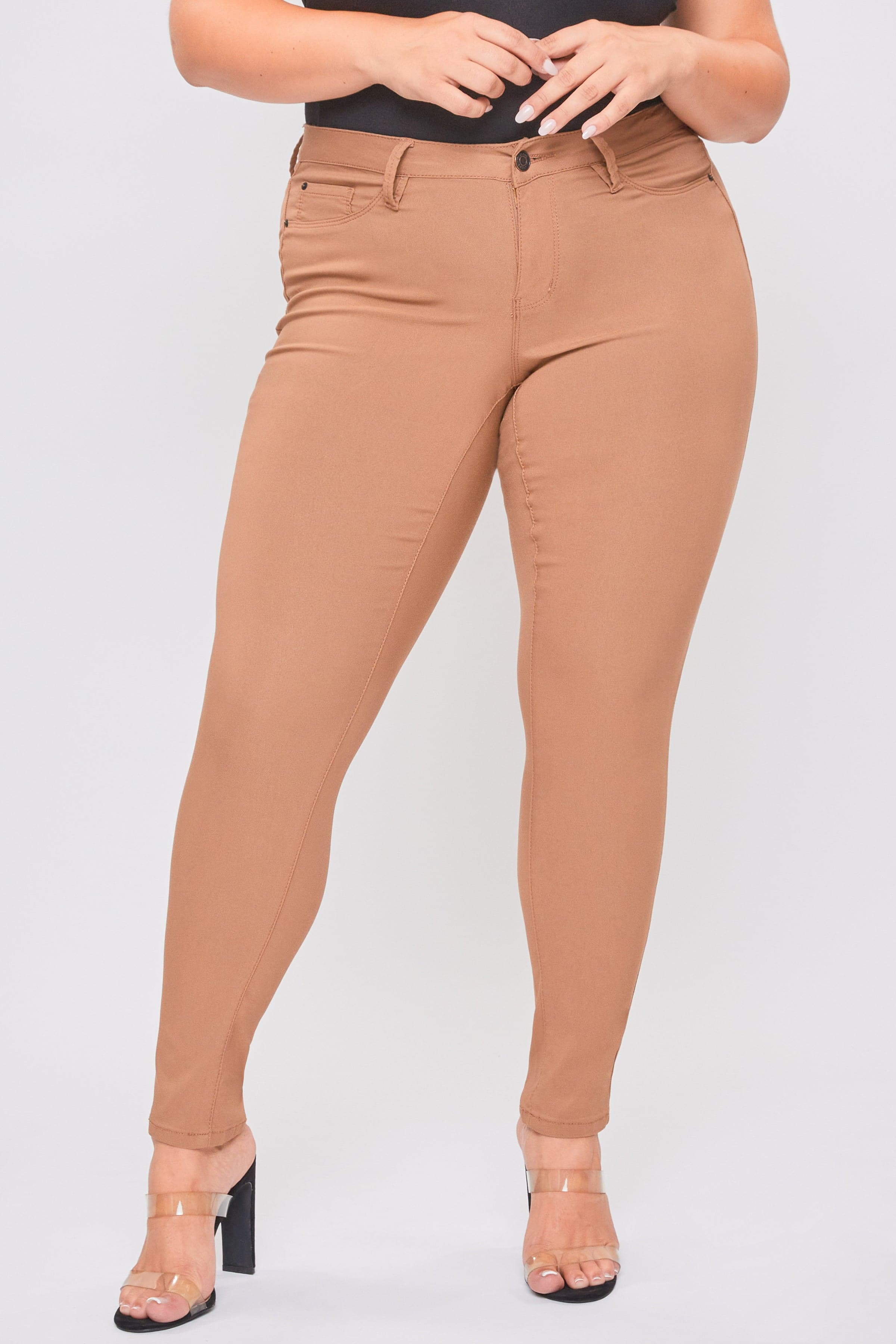 YMI Jeans Women's Plus Hyperstretch Skinny Pants
