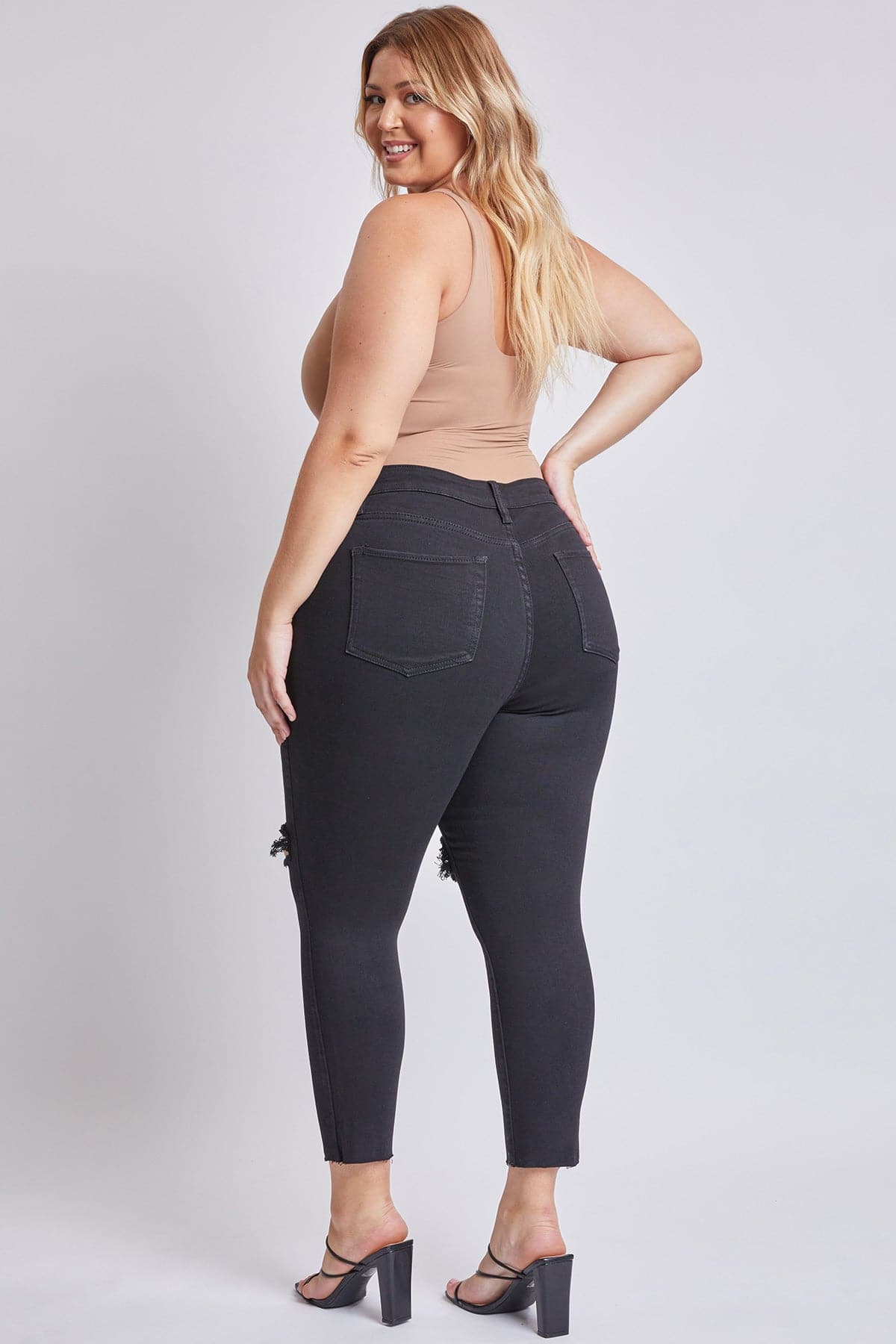 YMI Jeans Women's Plus Dream  Ankle Jeans