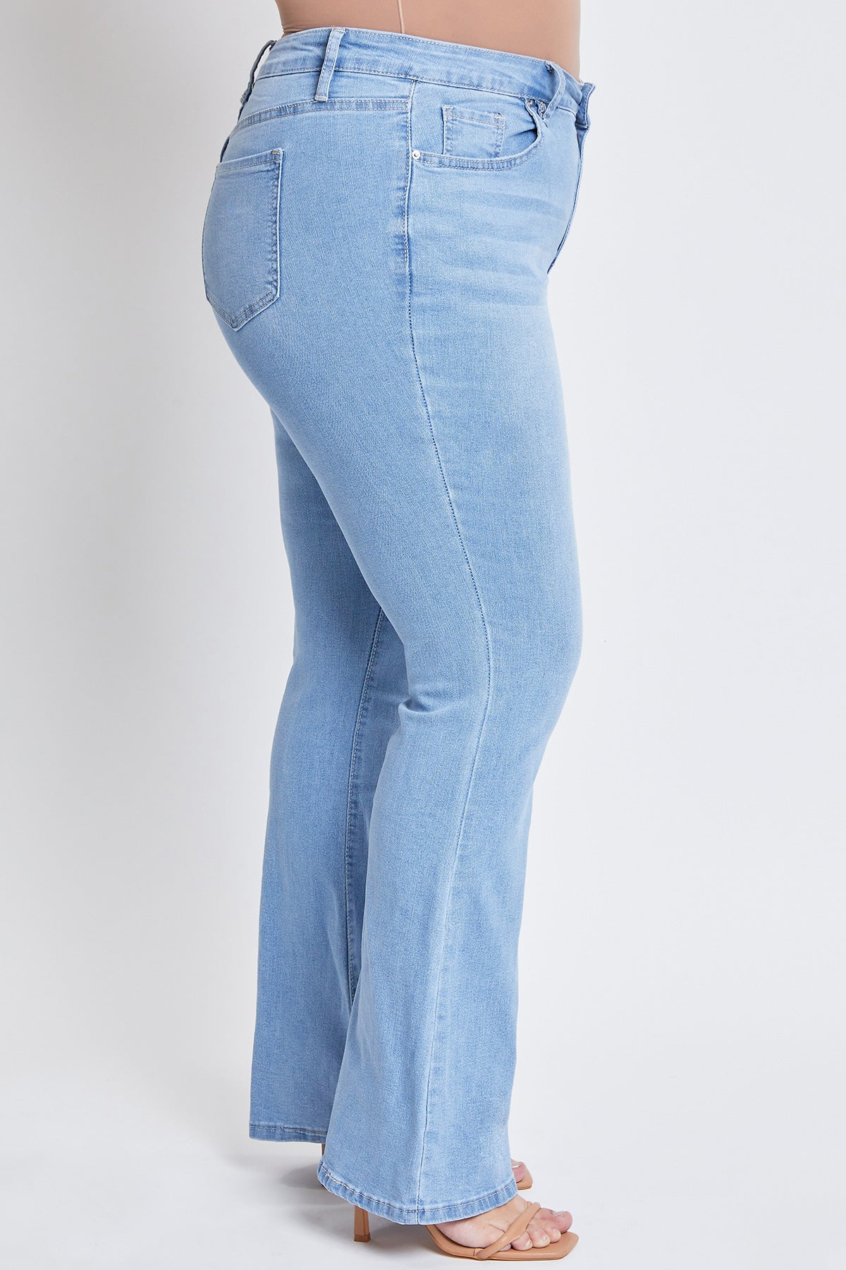 YMI Jeans Women's Plus Size Basic Flare Jeans