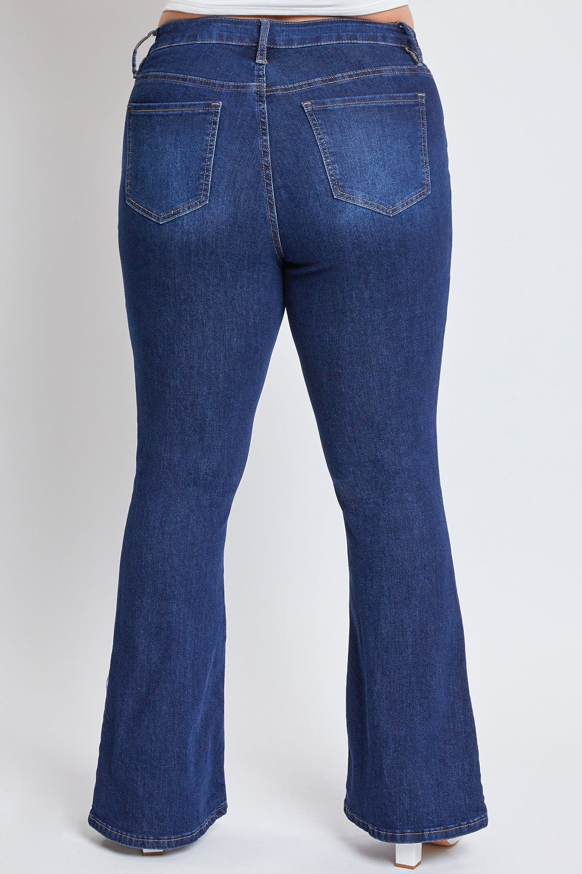 YMI Jeans Women's Plus Size Basic Flare Jeans