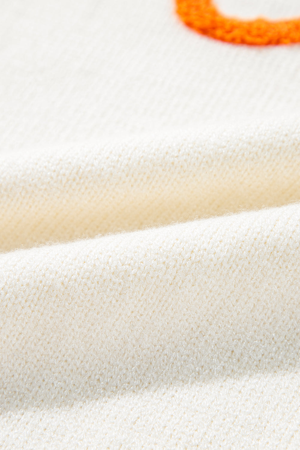 Spooky Boo Drop Shoulder Knit Sweater