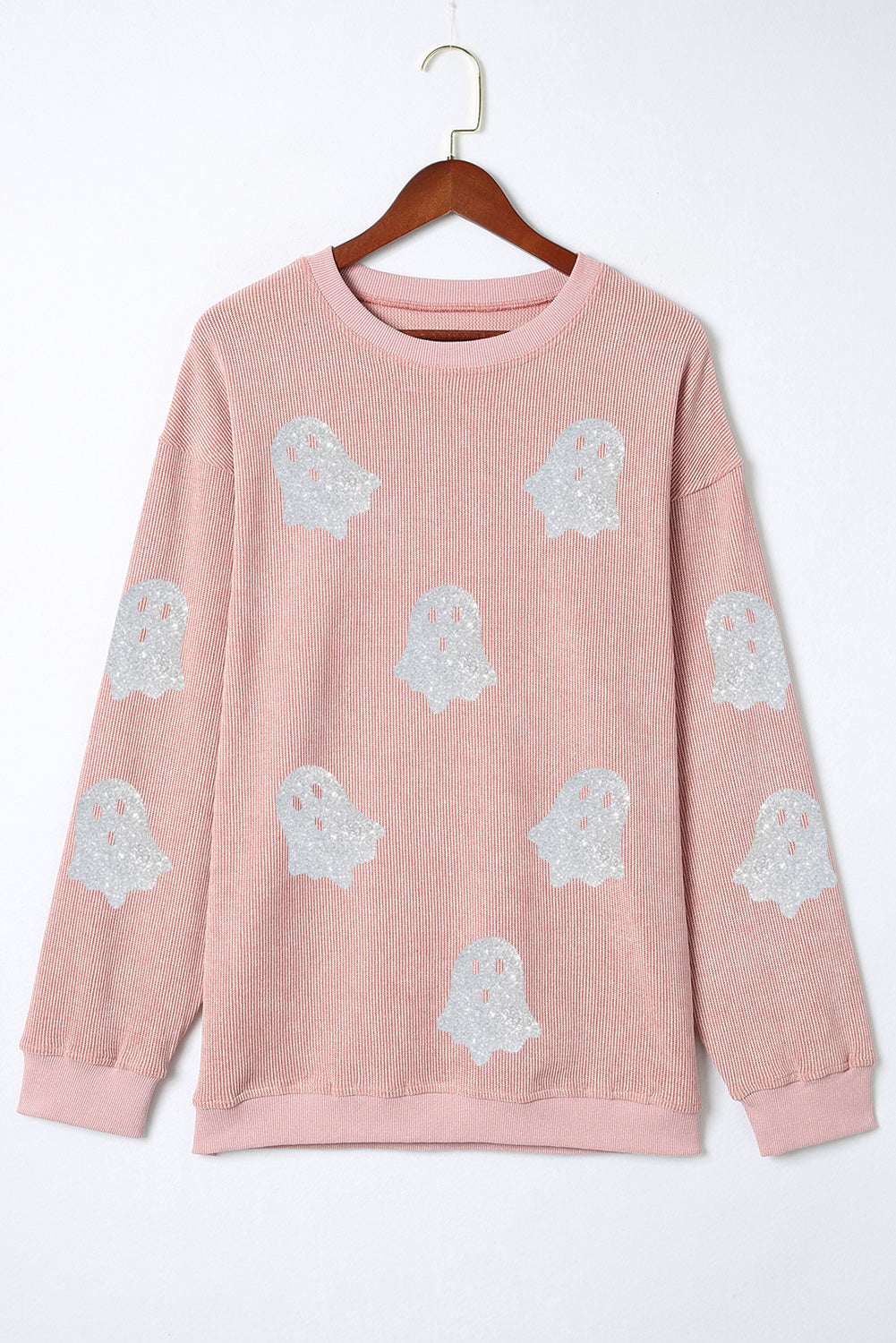 Galaxy Ghoul  Crew Neck Loose Sweatshirt