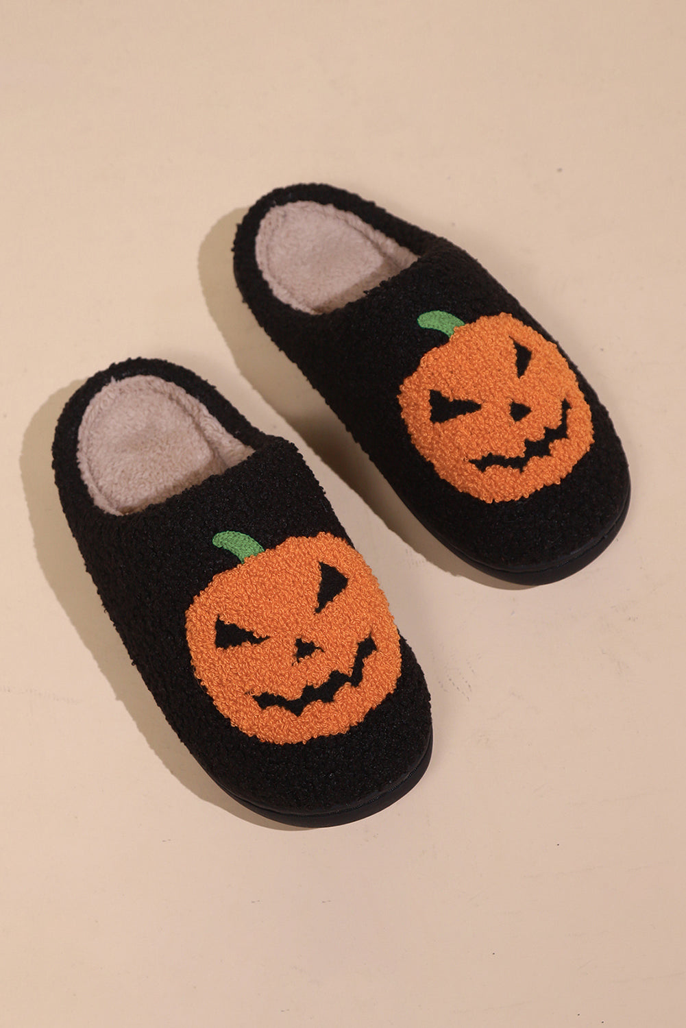 Pumpkin Patch Stardust Plush Slippers