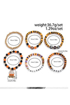HALLOWEEN SPOOKY Beaded Bracelet Set