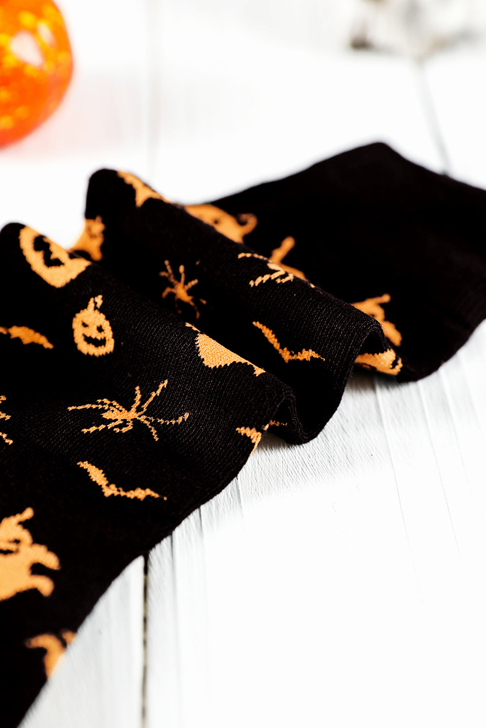 Cosmic- Boo Galaxy Funny Halloween Socks