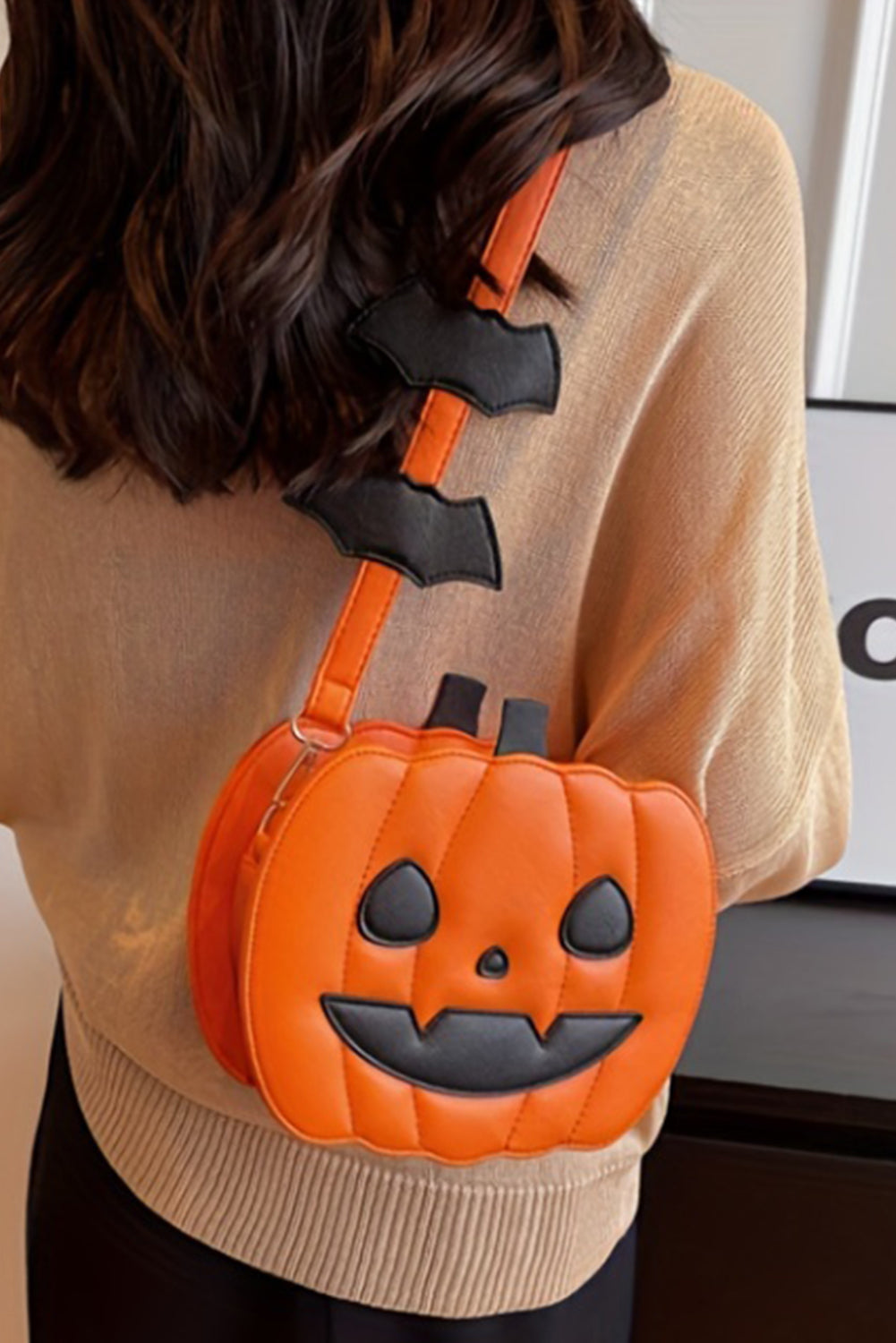 Jack-O-Lantern Nights Pumpkin Shoulder Bag