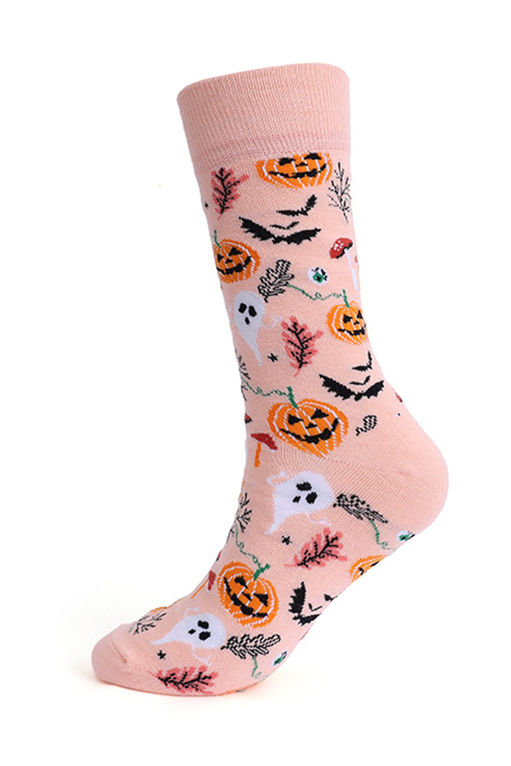 Cosmic- Boo Galaxy Funny Halloween Socks