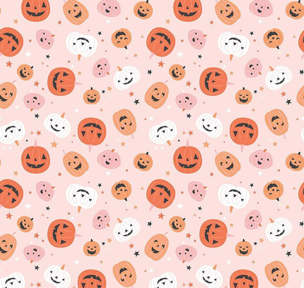 RETROLICIOUS:  Pink Jack-o’-lantern Bow Top