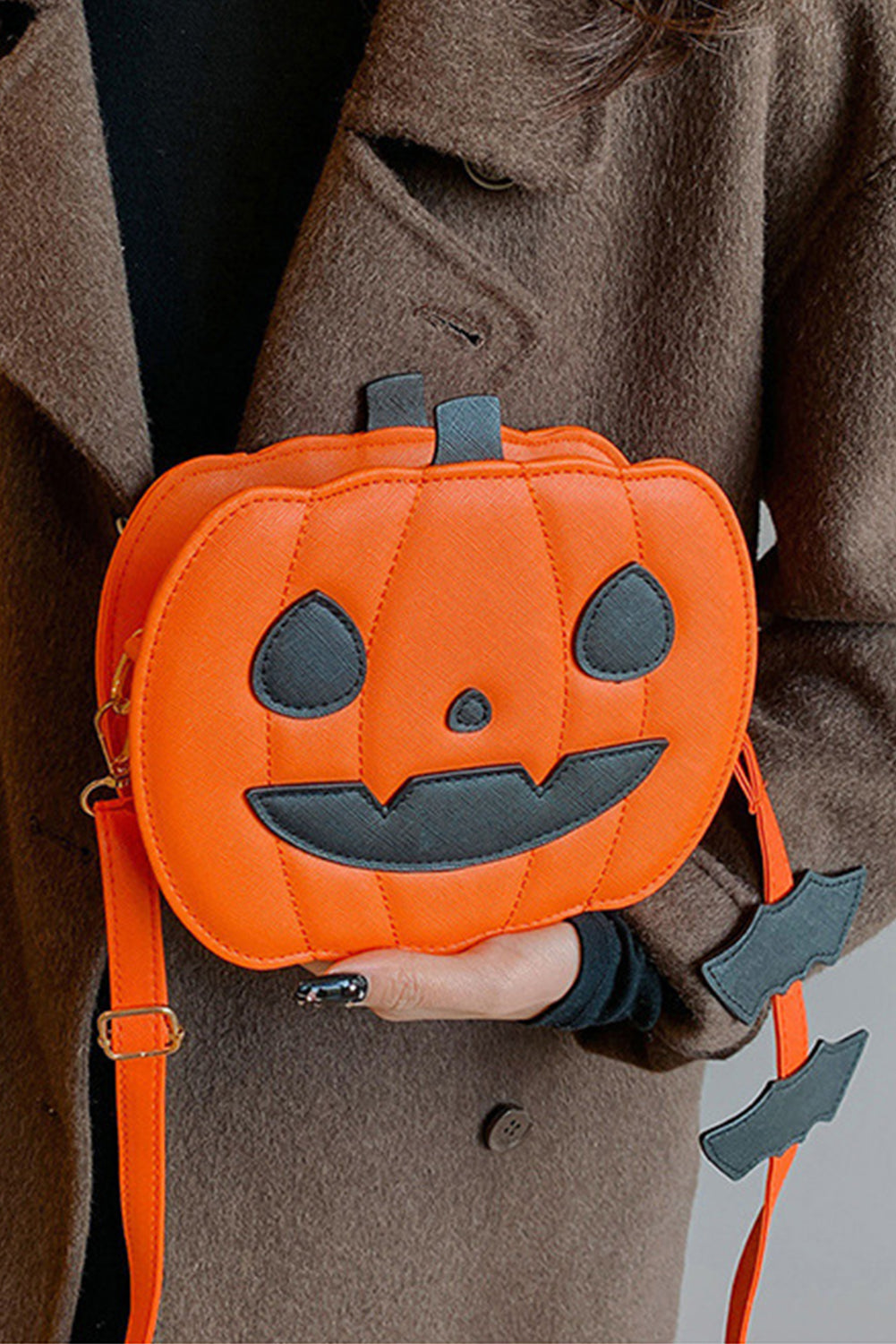 Jack-O-Lantern Nights Pumpkin Shoulder Bag