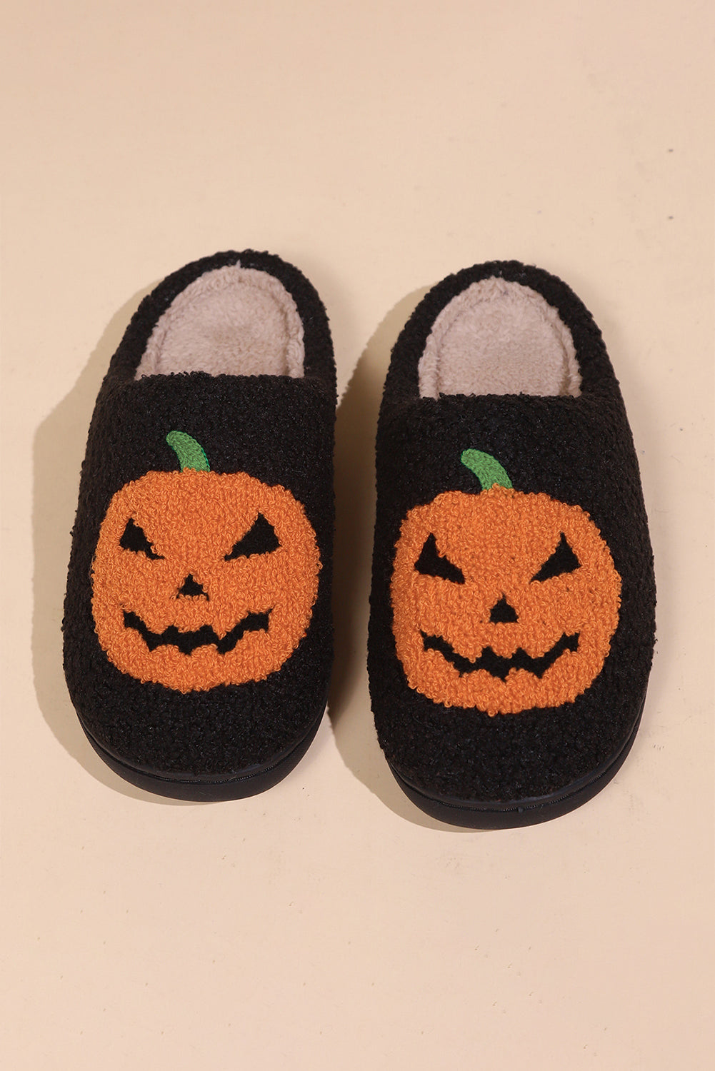 Pumpkin Patch Stardust Plush Slippers