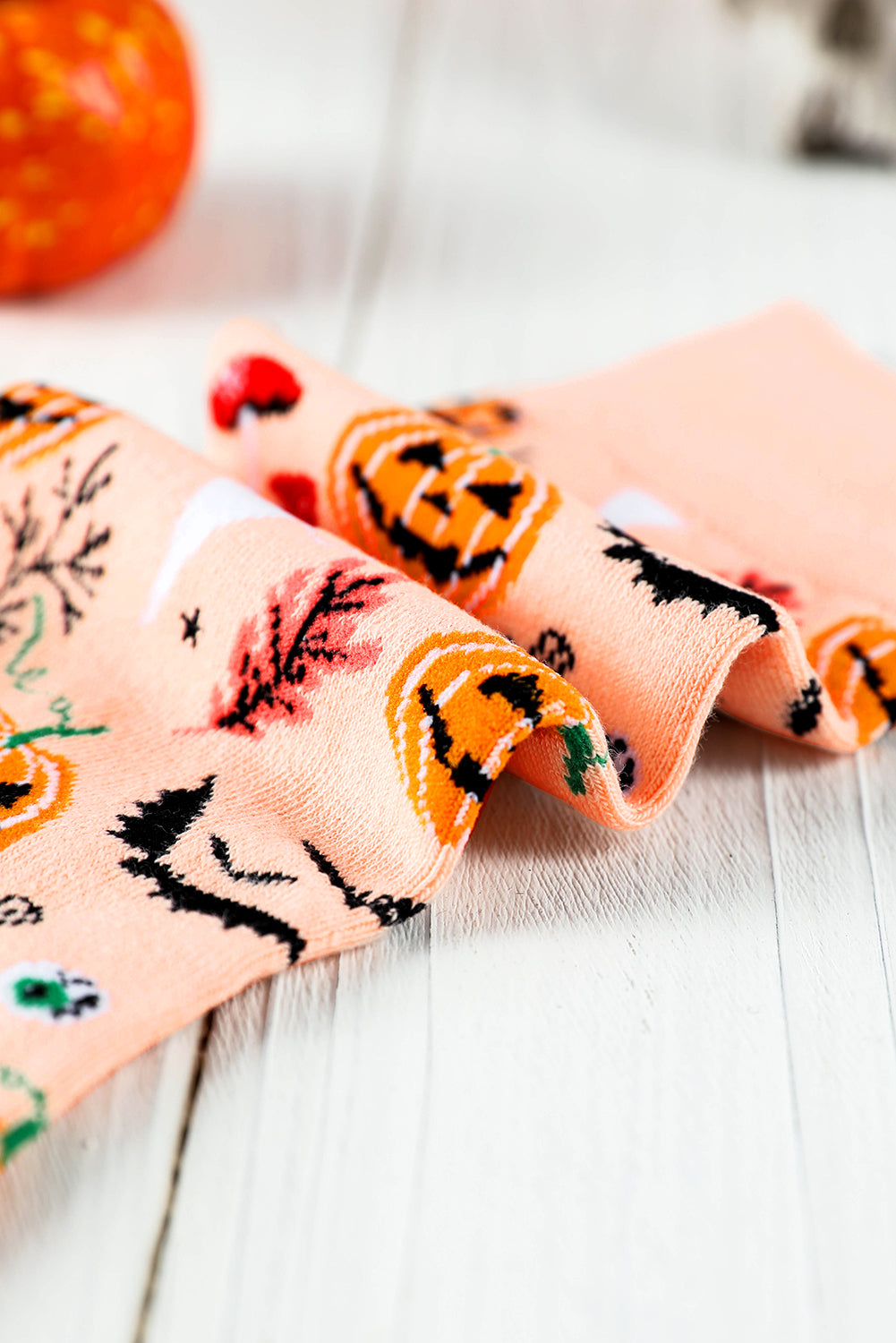 Cosmic- Boo Galaxy Funny Halloween Socks
