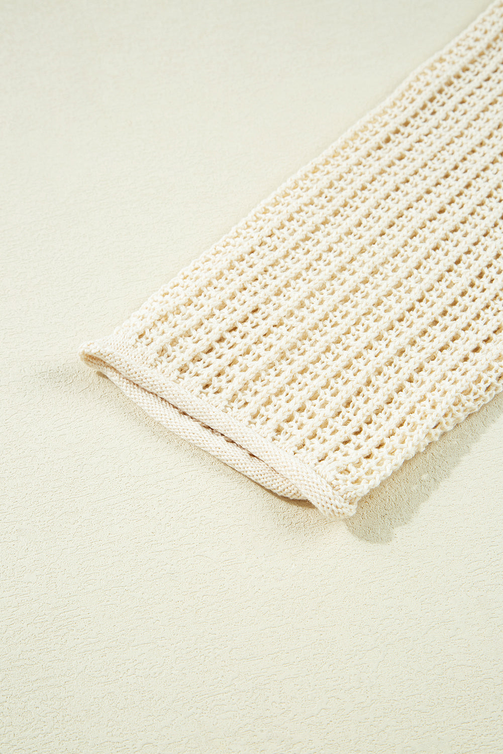 Nebula Nights Loose Knit Star Pattern Plus Size Sweater