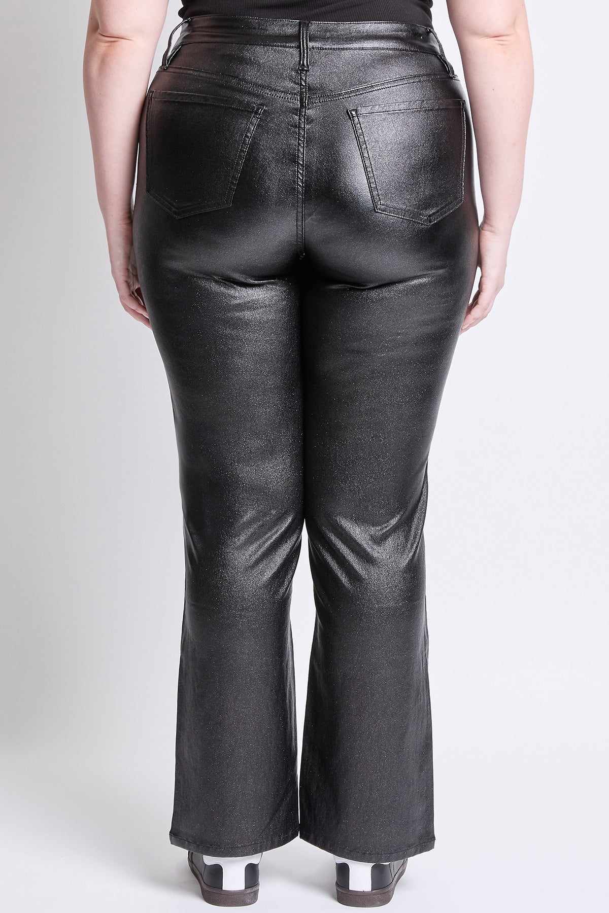 YMI Jeans  Plus Hyperstretch Straight Leg Metallic Pant