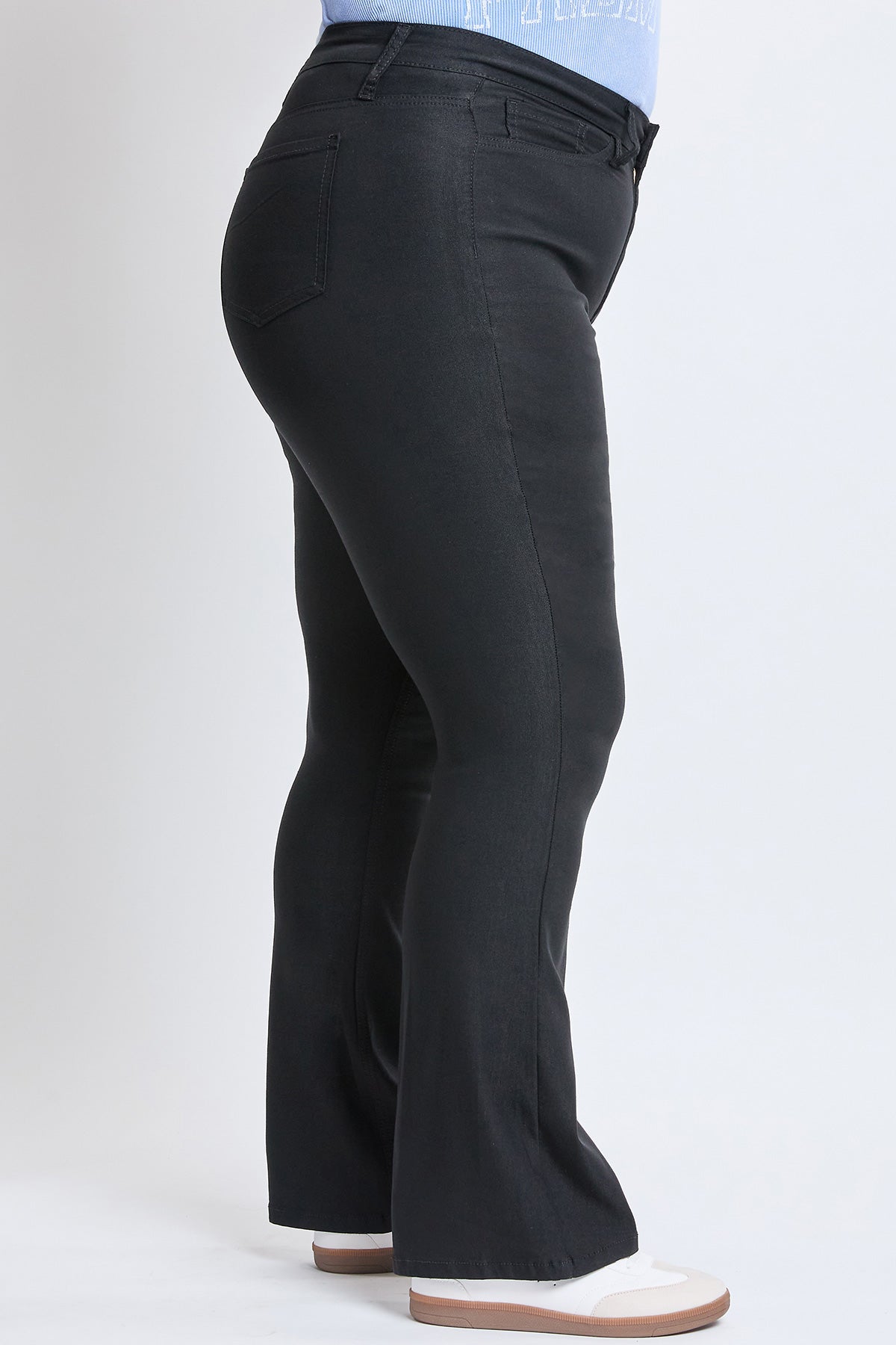 YMI Jeans Women's Plus Hyperstretch Flare Pants