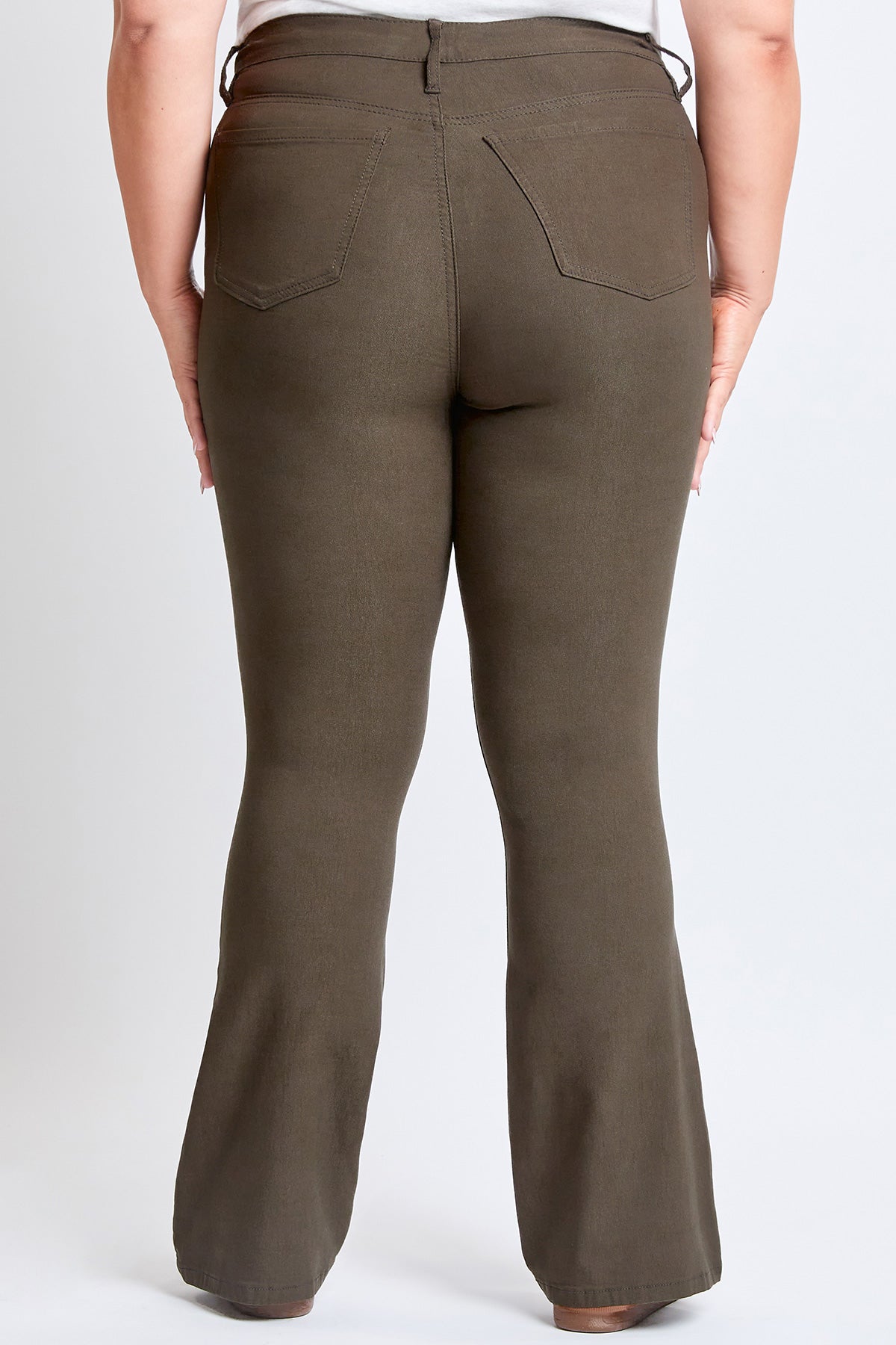 YMI Jeans Women's Plus Hyperstretch Flare Pants