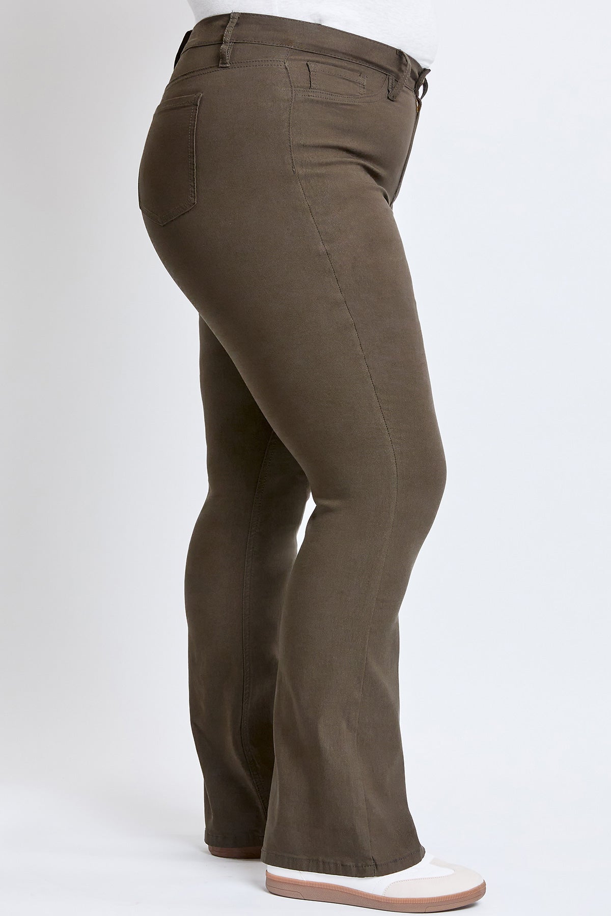 YMI Jeans Women's Plus Hyperstretch Flare Pants