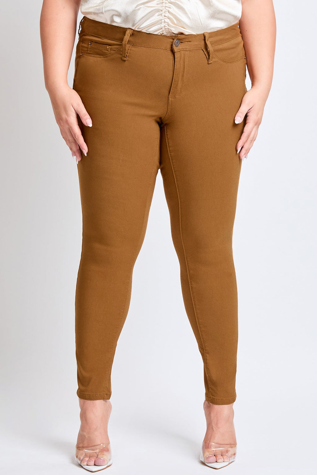 YMI Jeans Women's Plus Hyperstretch Skinny Pants