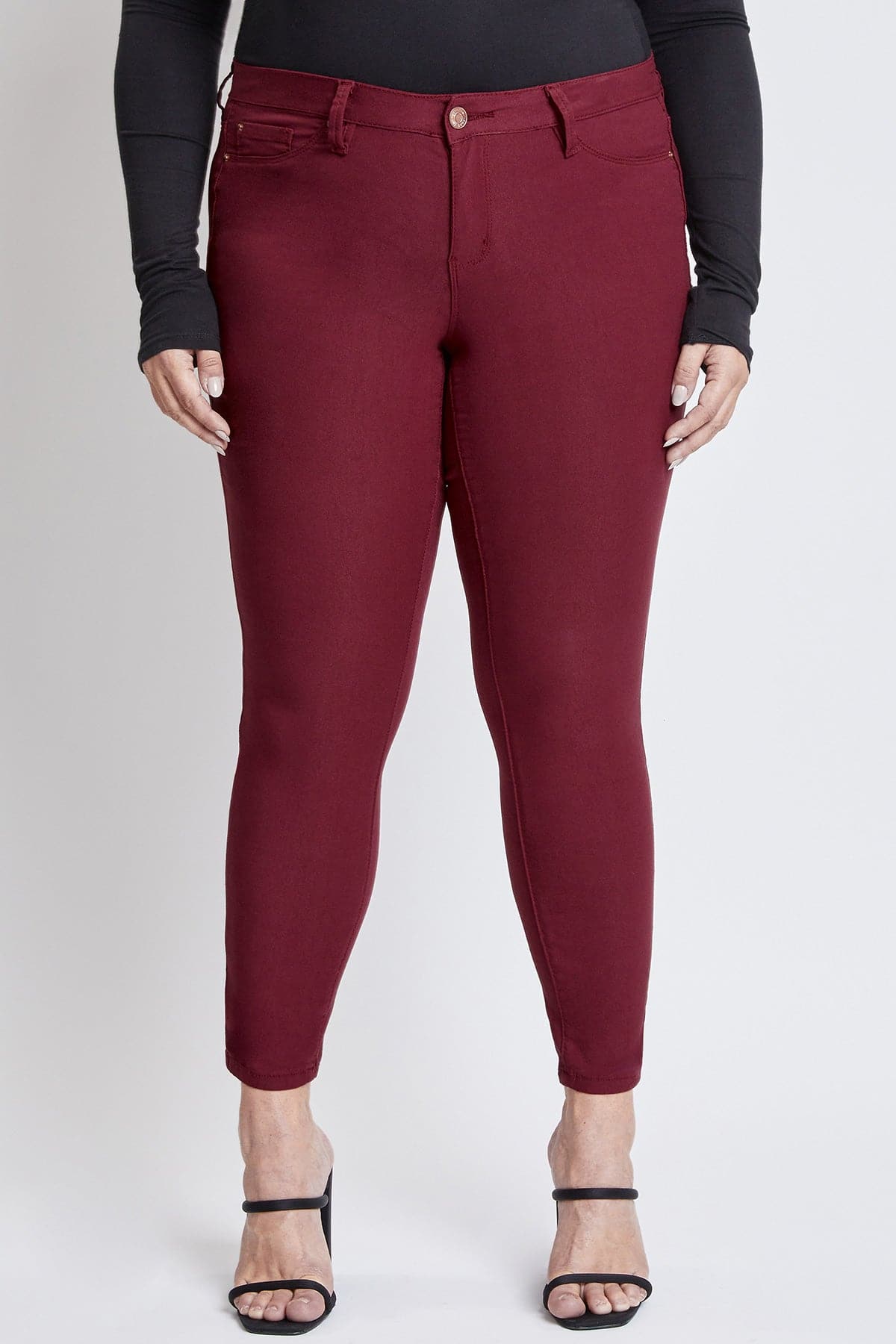 YMI Jeans Women's Plus Hyperstretch Skinny Pants
