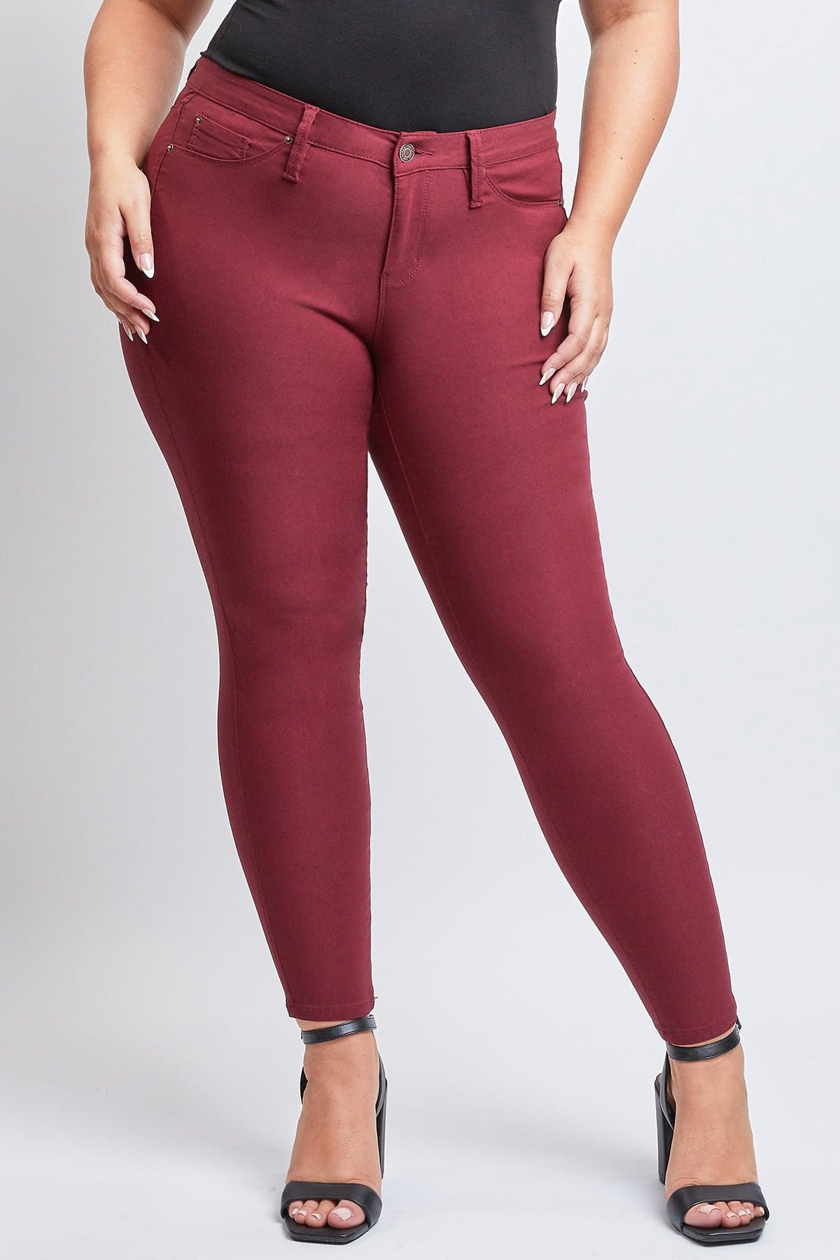 YMI Jeans Women's Plus Hyperstretch Skinny Pants