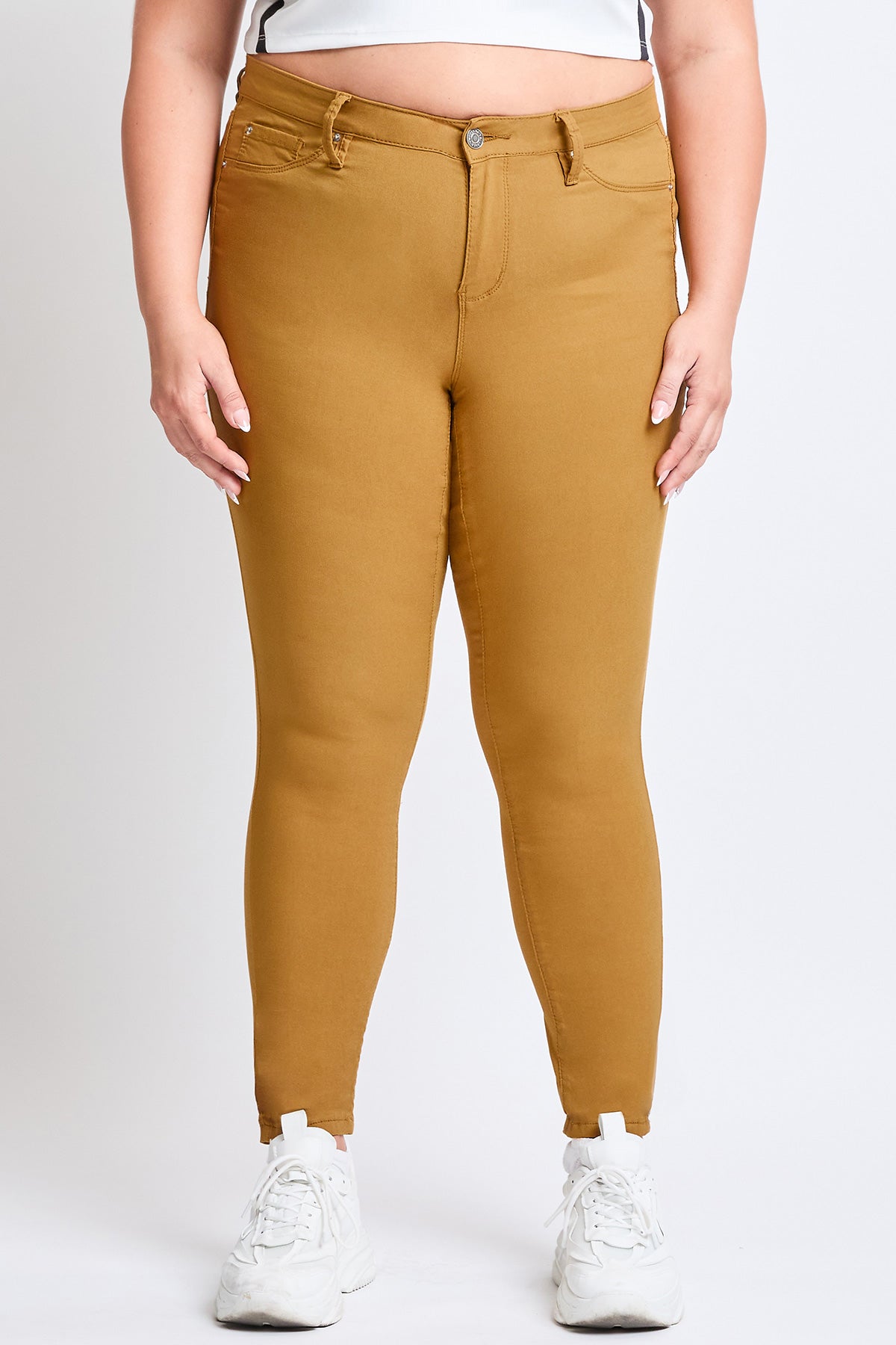 YMI Jeans Women's Plus Hyperstretch Skinny Pants