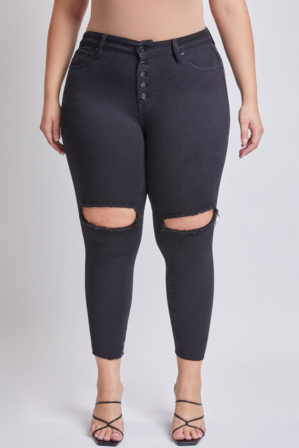 YMI Jeans Women's Plus Dream  Ankle Jeans