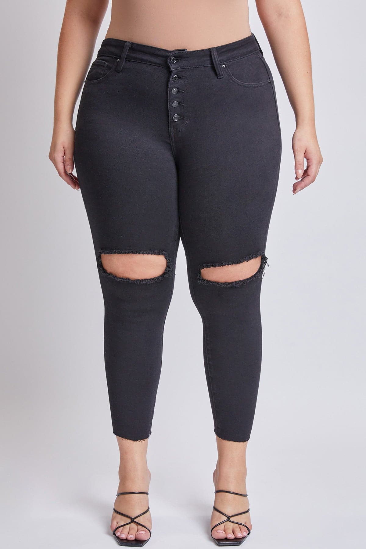 YMI Jeans Women's Plus Dream  Ankle Jeans