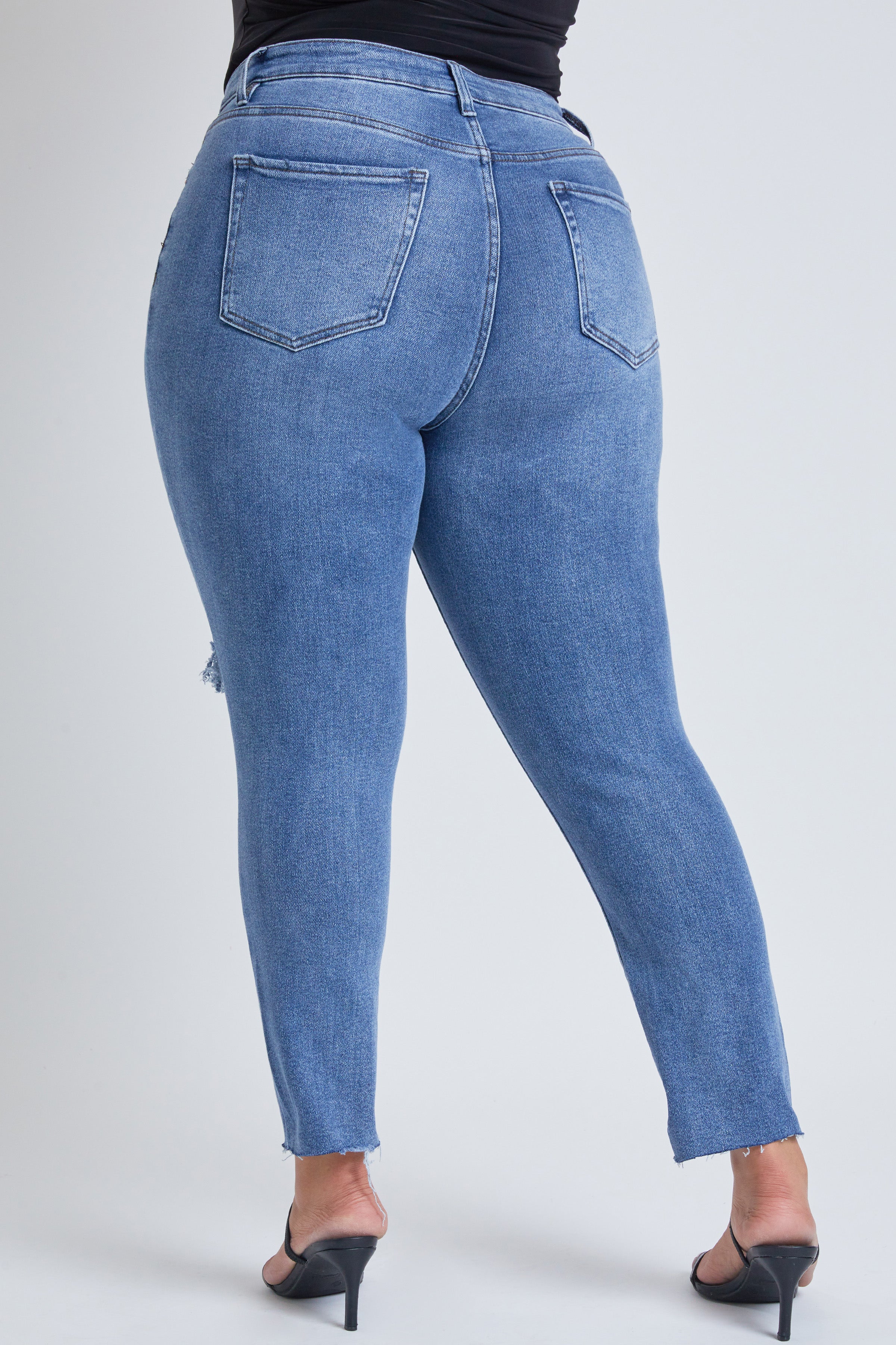 YMI Jeans Women's Plus Dream  Ankle Jeans