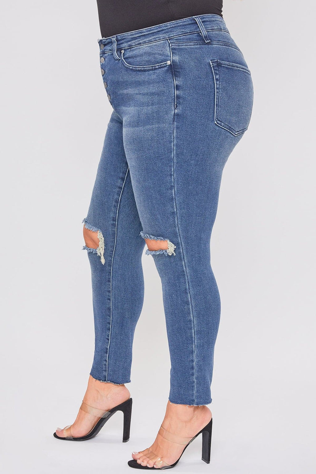 YMI Jeans Women's Plus Dream  Ankle Jeans