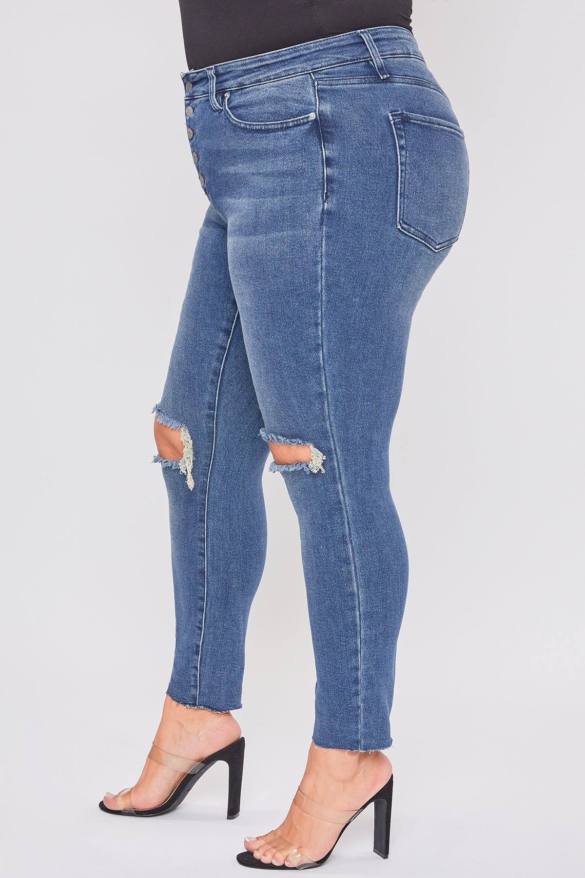 YMI Jeans Women's Plus Dream  Ankle Jeans