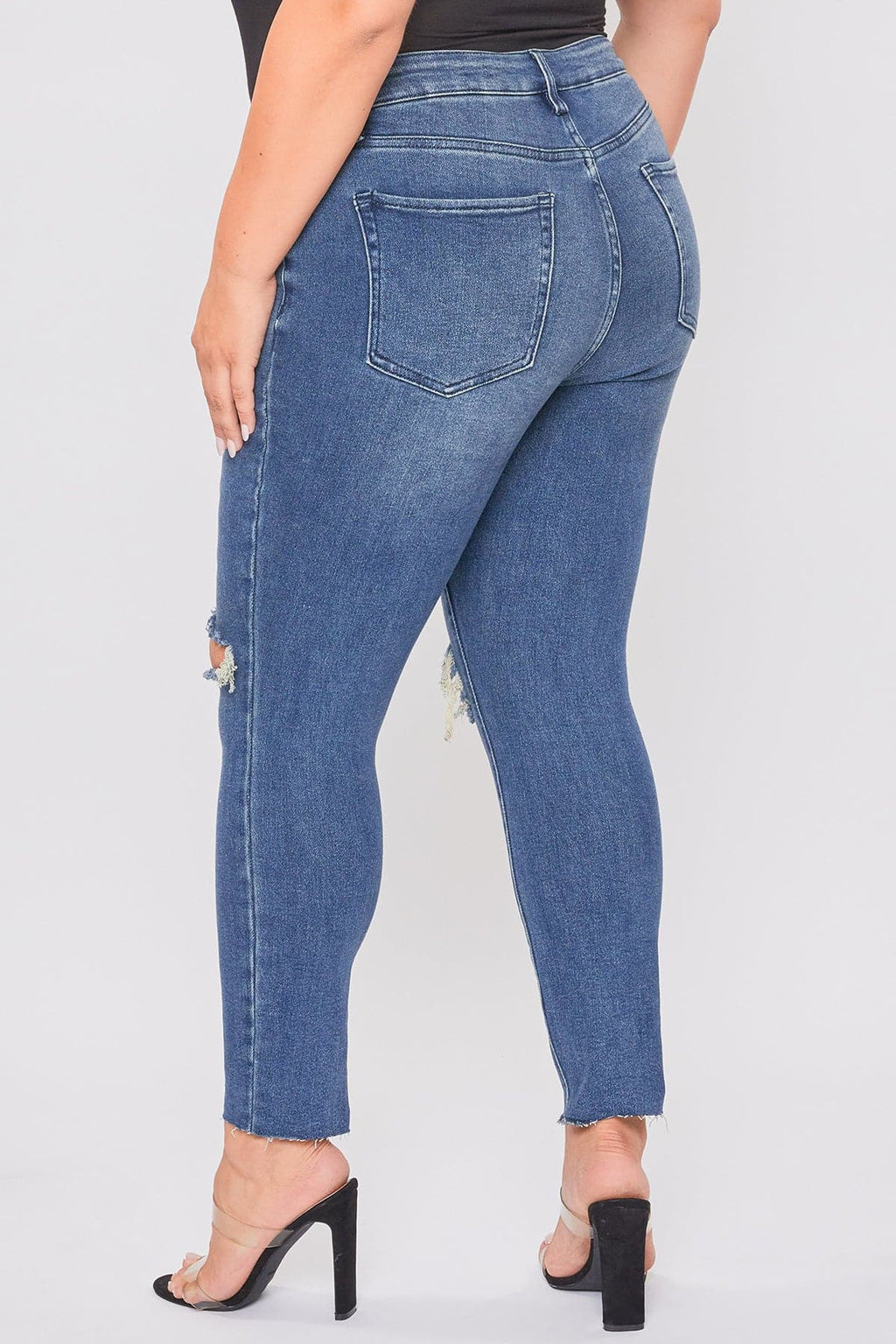 YMI Jeans Women's Plus Dream  Ankle Jeans
