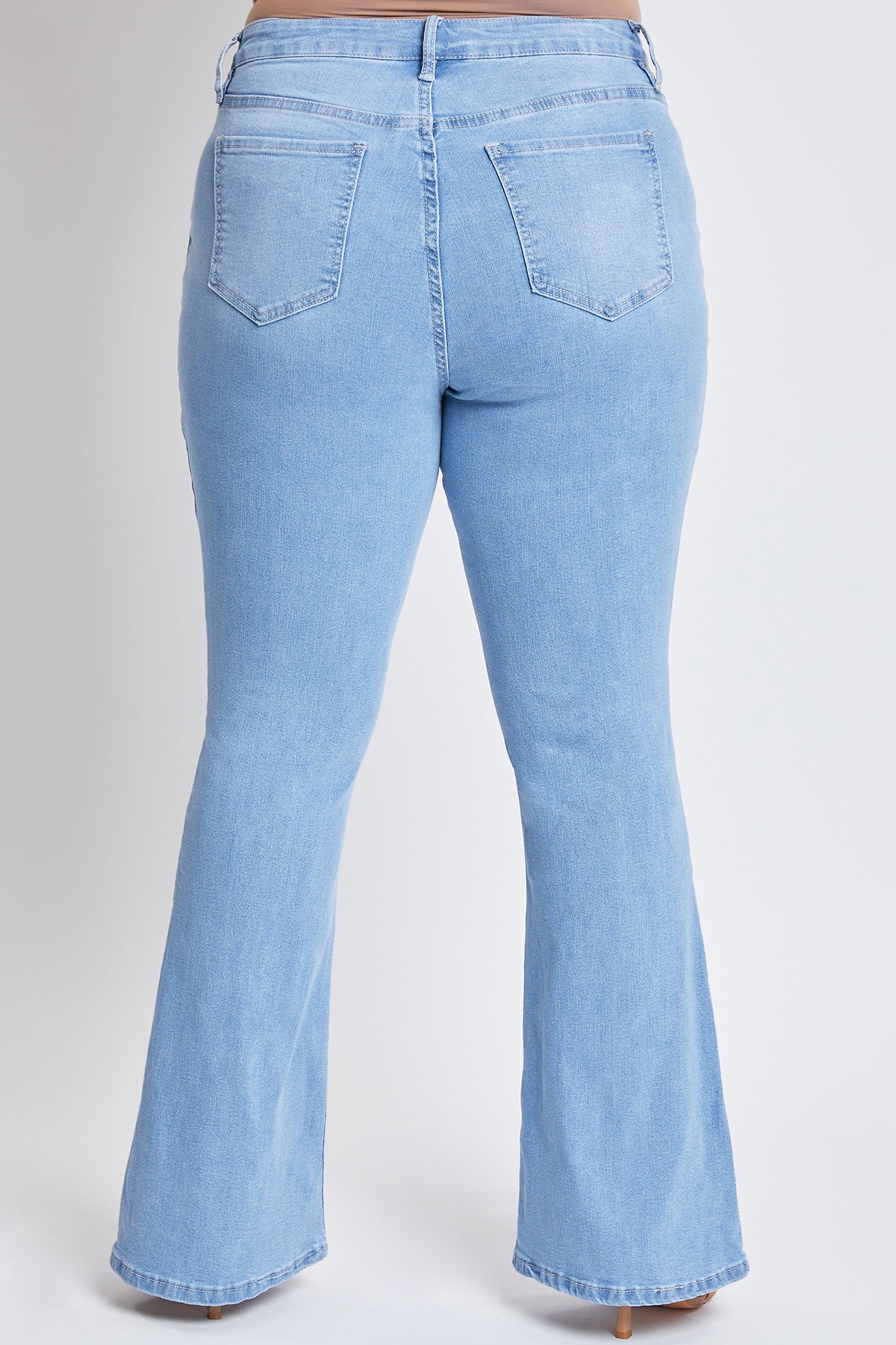 YMI Jeans Women's Plus Size Basic Flare Jeans