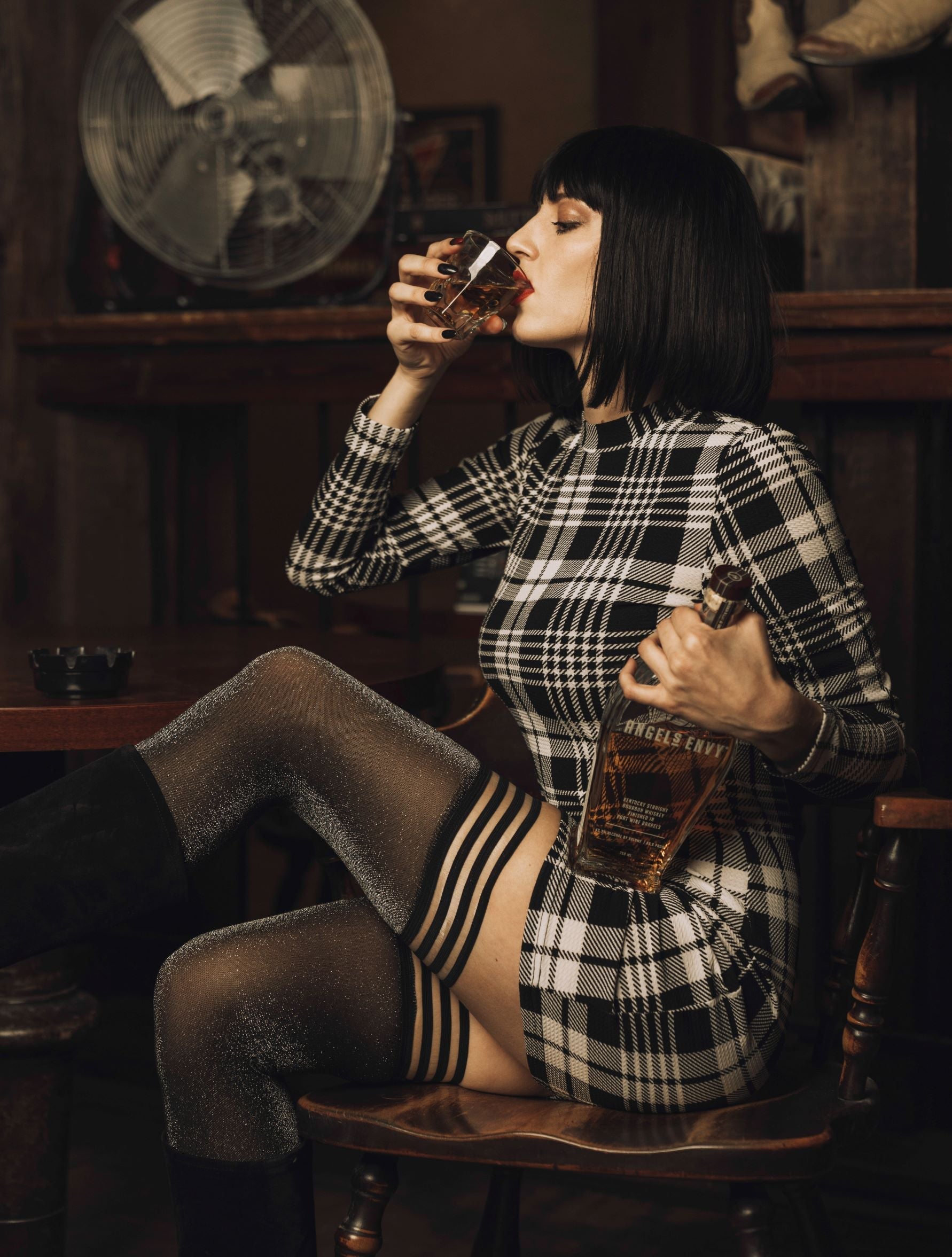 Kix'ies - Kaylee: Temptation at Twilight Thigh Highs. Petite to Plus Size