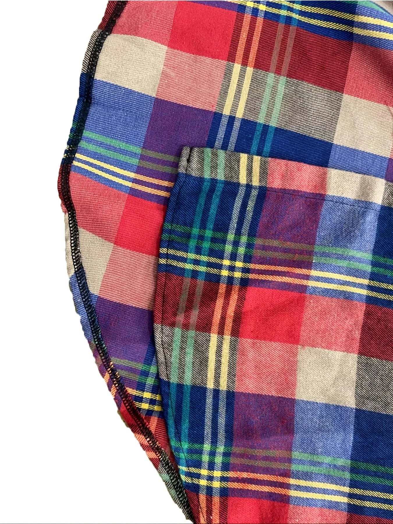 Aurora Plaid Starlight Plus Sized Long  Shirt
