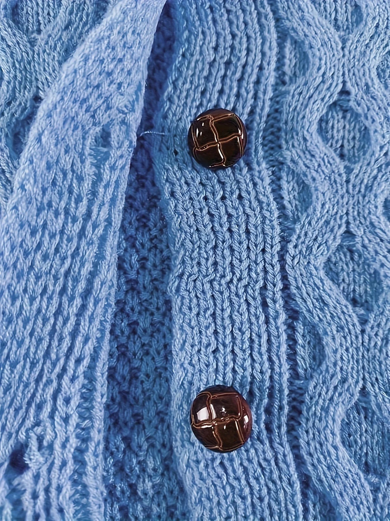 The Lunar Love Cable Knit Cardigan