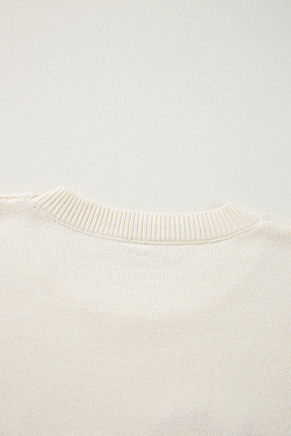 Spooky Boo Drop Shoulder Knit Sweater