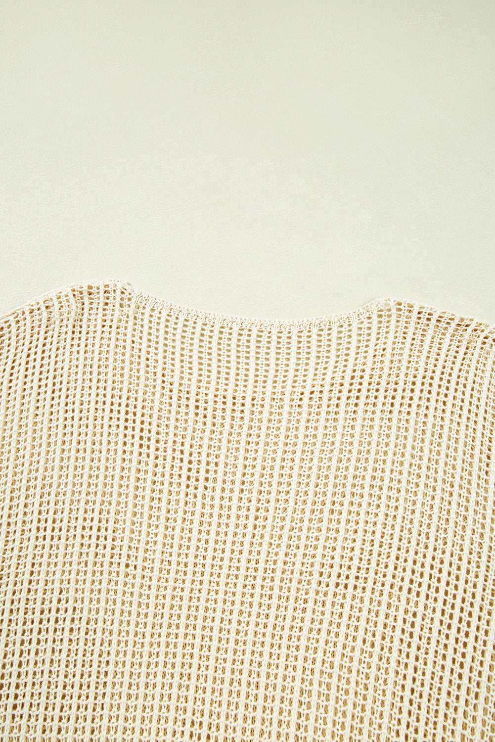 Nebula Nights Loose Knit Star Pattern Plus Size Sweater