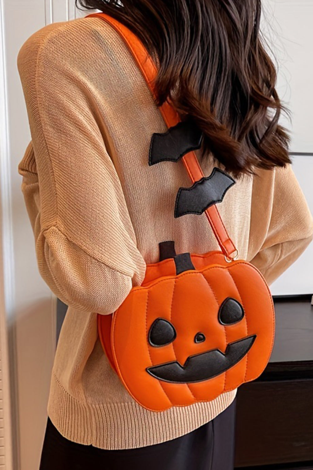 Jack-O-Lantern Nights Pumpkin Shoulder Bag