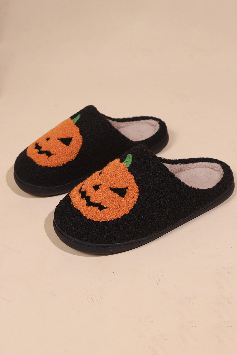 Pumpkin Patch Stardust Plush Slippers