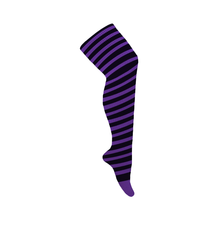 Thick Thigh Tribe -- Witchy Vibes Plus Size Thigh High Socks